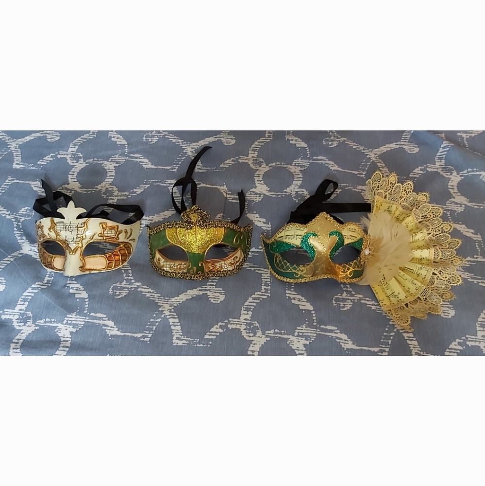 Music themed masks